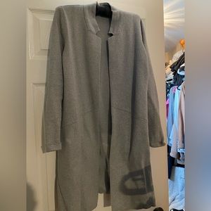 Ann Taylor Factory longline sweater blazer